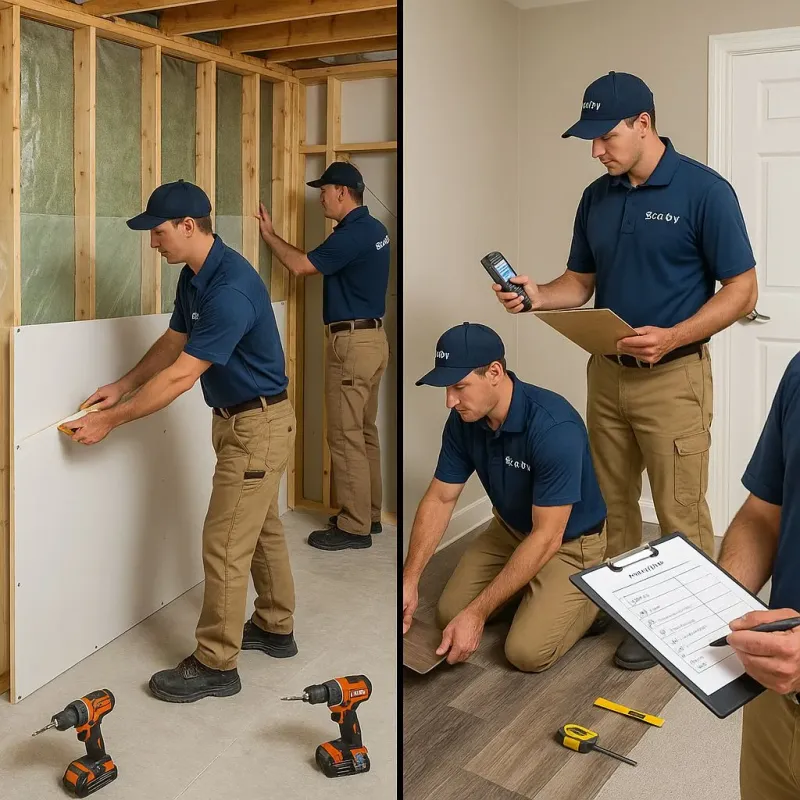 Repairs and Reconstruction process in Medina, OH